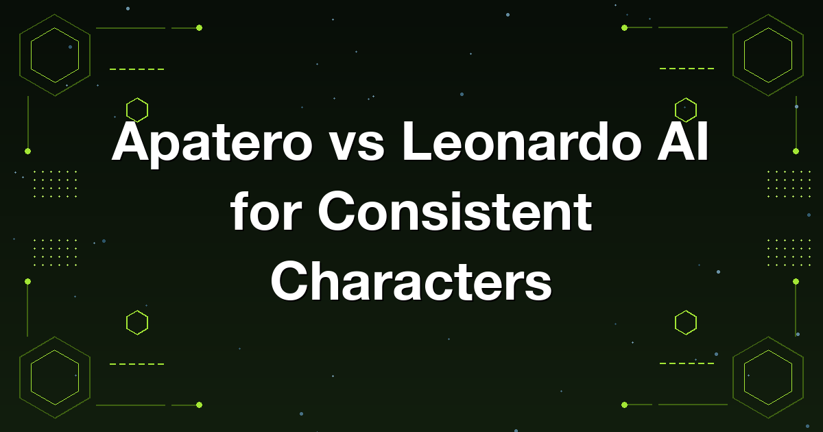 Comparing Apatero and Leonardo AI for keeping a consistent character across generated content