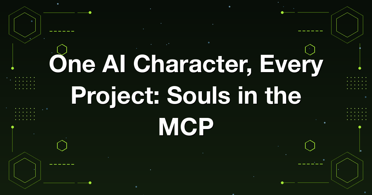Reusing one saved Soul character across many projects from Claude using the Apatero MCP